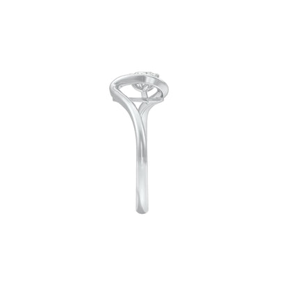 KI-LR02136-OV-025 18 KT / White Gold / 24