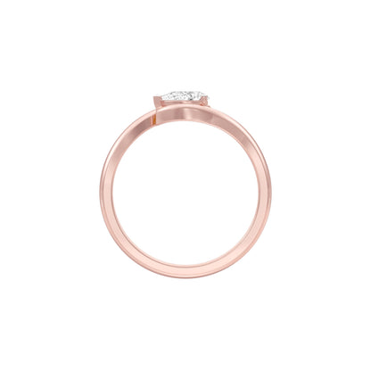 Main Squeeze Pear Diamond Ring