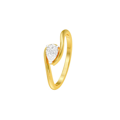 KI-LR02137-PE-025 18 KT / Yellow Gold / 24