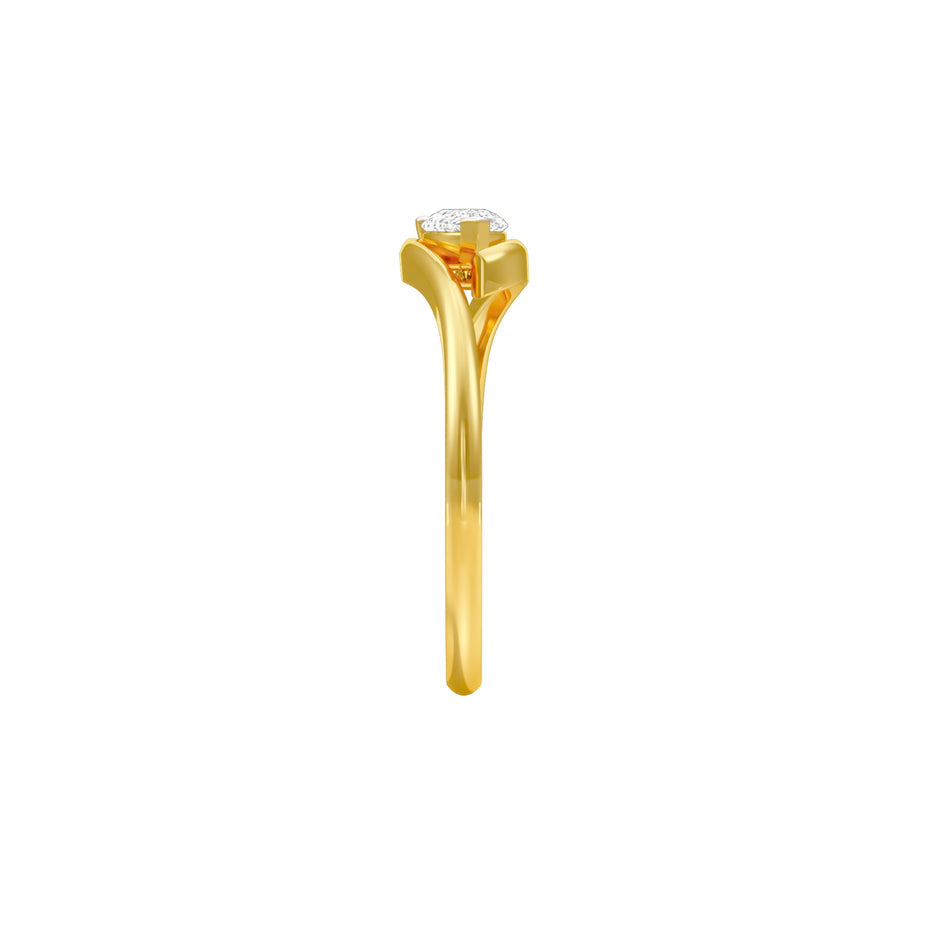 KI-LR02137-PE-025 18 KT / Yellow Gold / 24