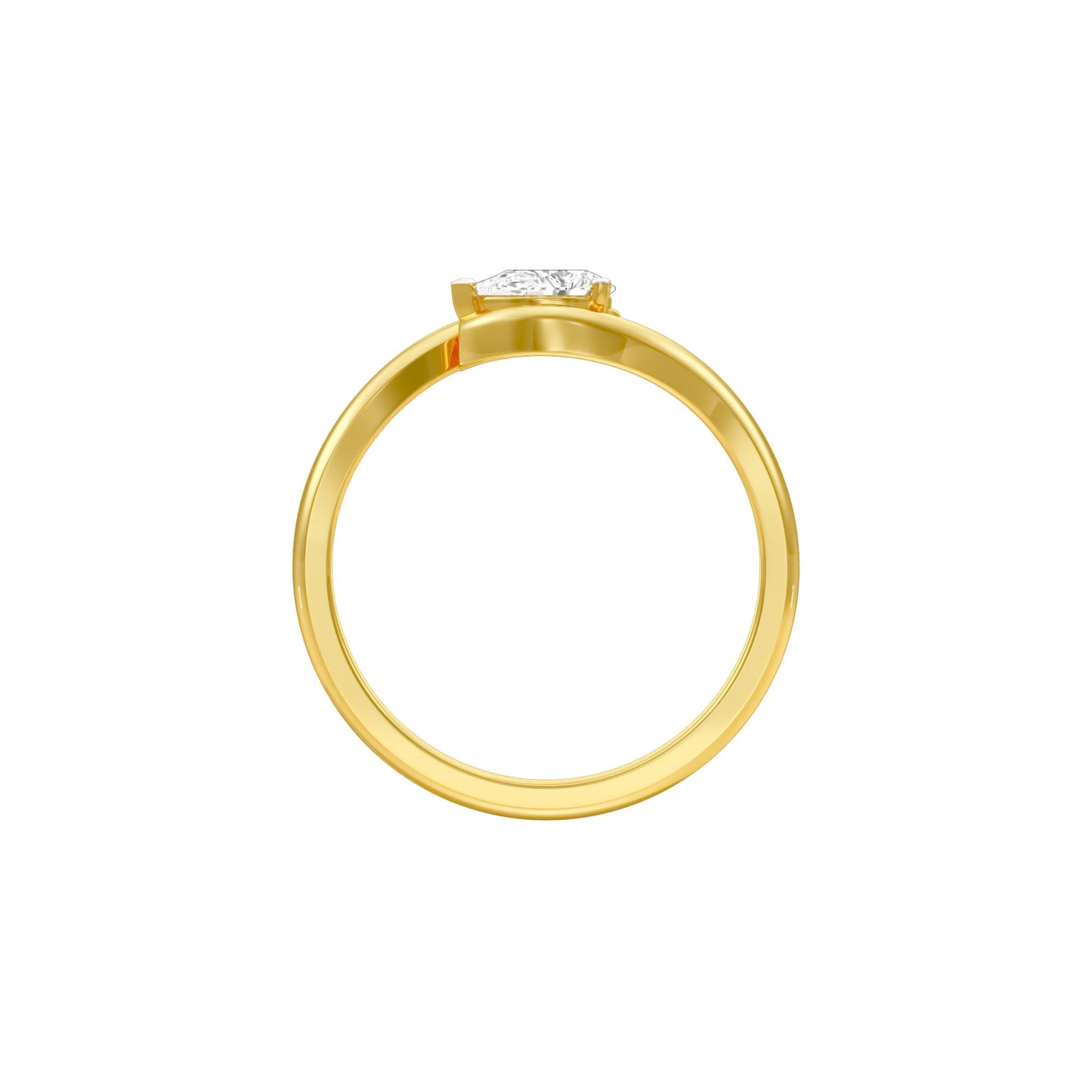 KI-LR02137-PE-025 18 KT / Yellow Gold / 24