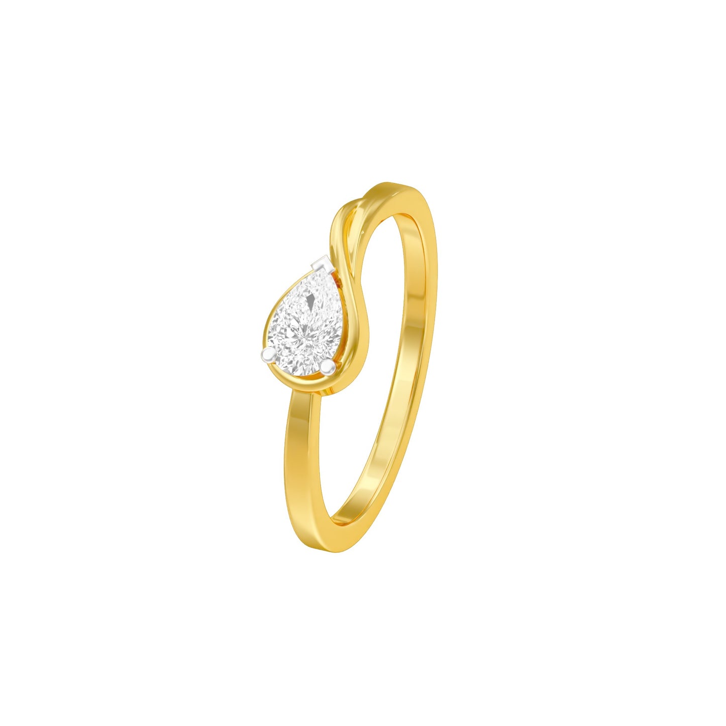 KI-LR02138-PE-025 18 KT / Yellow Gold / 24