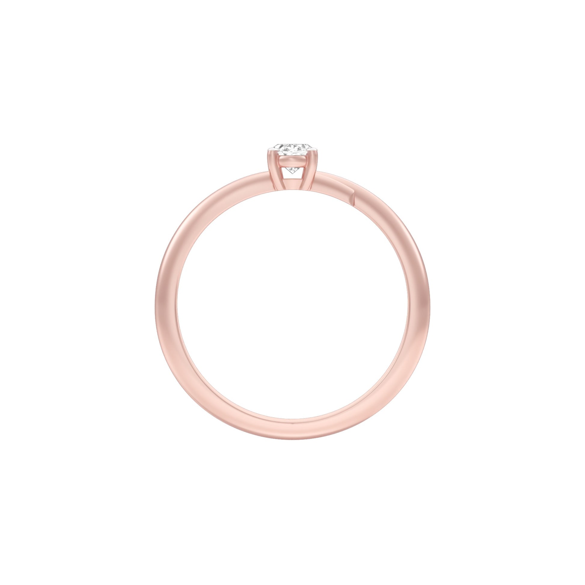 The Standing Ovation Diamond Ring 18 KT / Rose Gold / 13