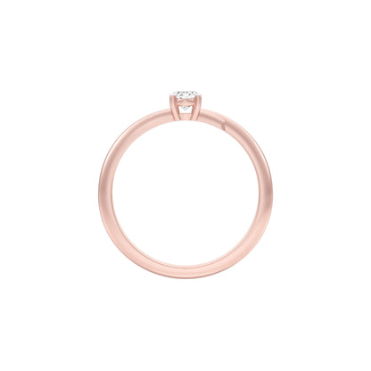 The Standing Ovation Diamond Ring 18 KT / Rose Gold / 13