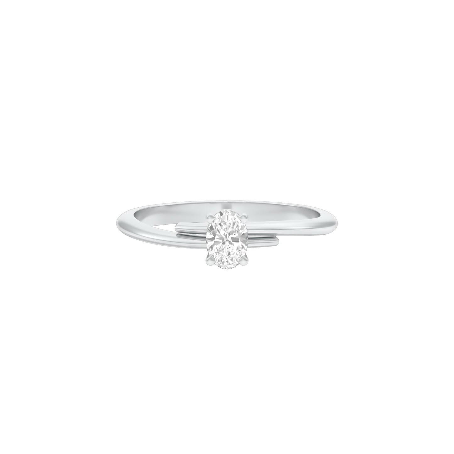The Standing Ovation Diamond Ring 18 KT / White Gold / 13