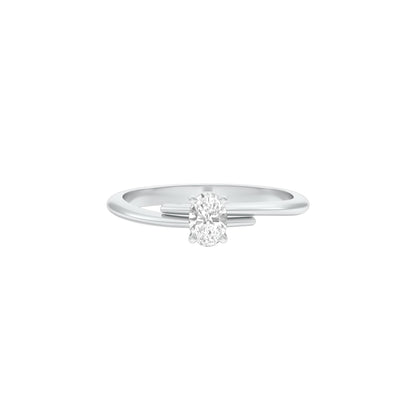 The Standing Ovation Diamond Ring 18 KT / White Gold / 13
