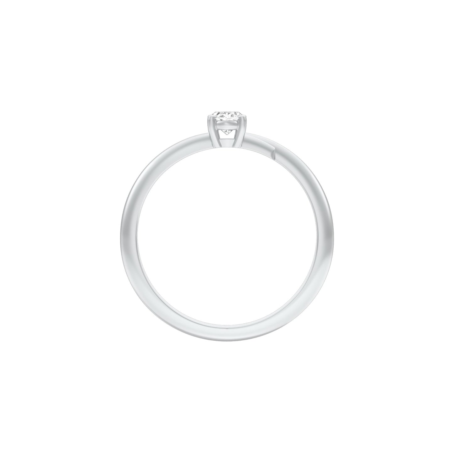 The Standing Ovation Diamond Ring 18 KT / White Gold / 13