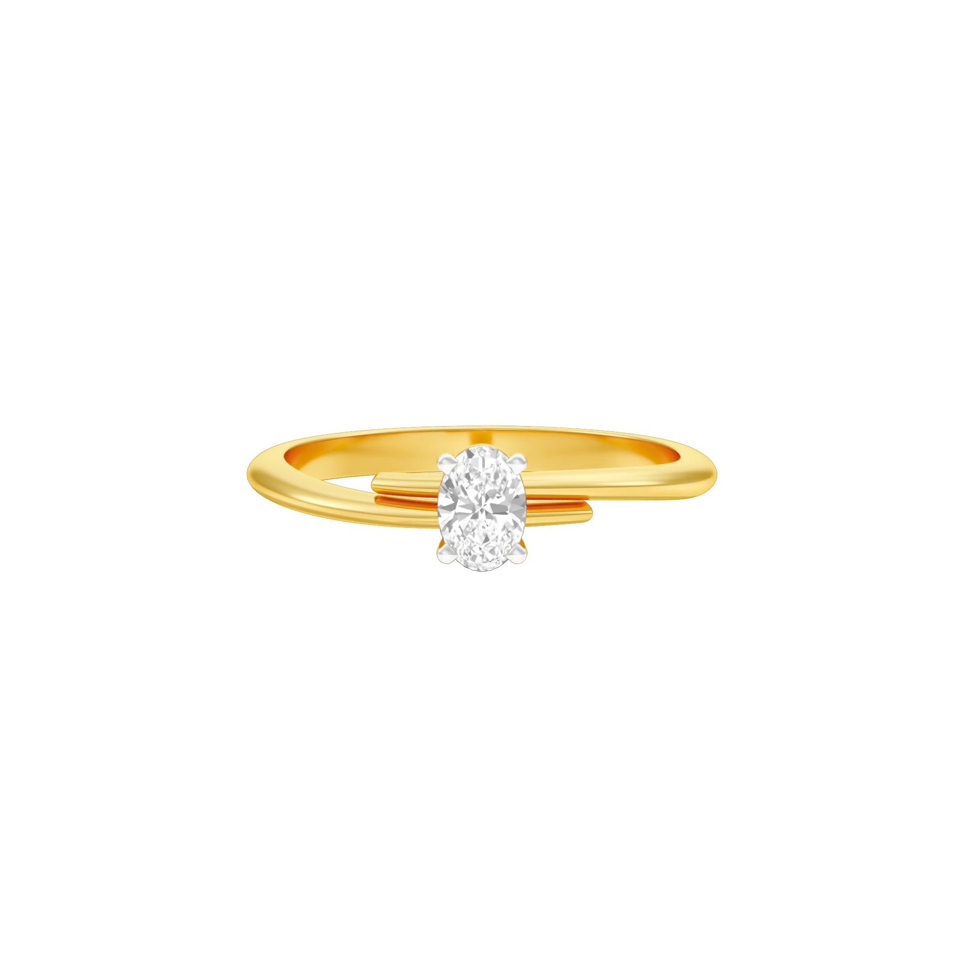 The Standing Ovation Diamond Ring 18 KT / Yellow Gold / 13