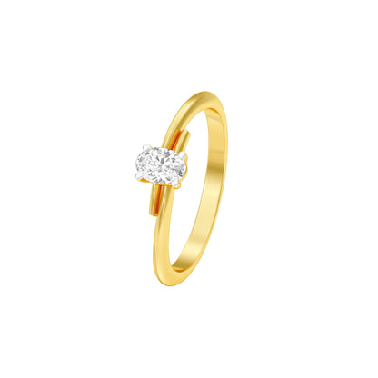 The Standing Ovation Diamond Ring 18 KT / Yellow Gold / 13