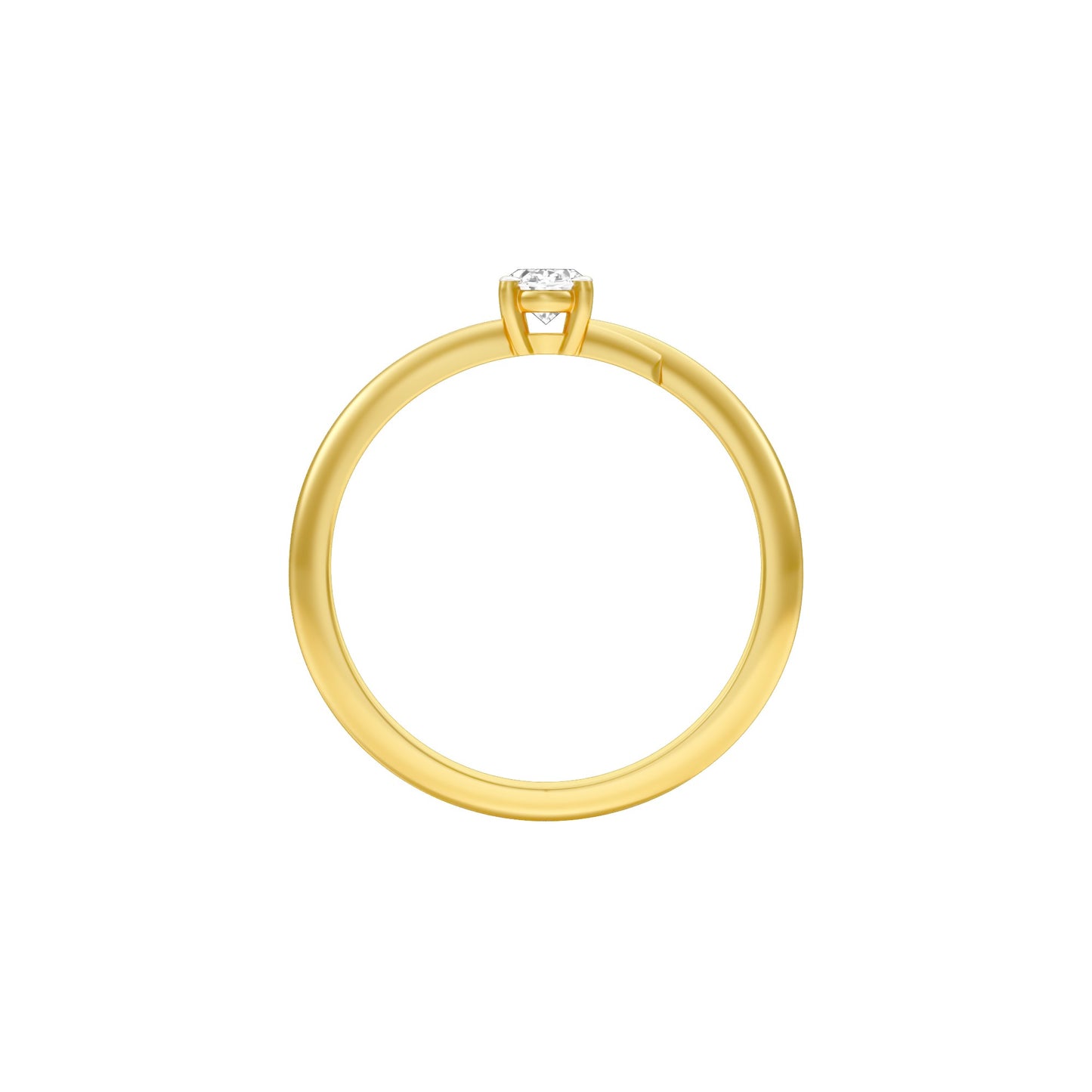 The Standing Ovation Diamond Ring 18 KT / Yellow Gold / 13