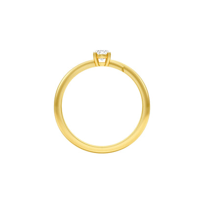 The Standing Ovation Diamond Ring 18 KT / Yellow Gold / 13