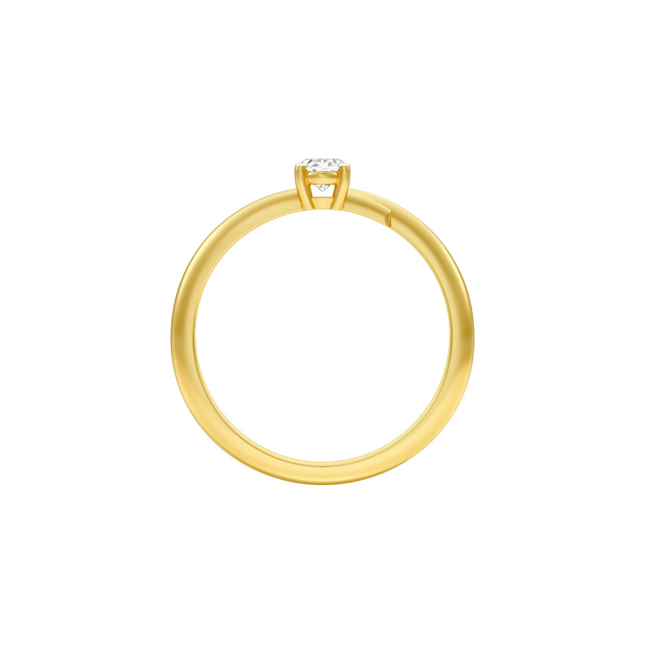 The Standing Ovation Diamond Ring 18 KT / Yellow Gold / 13