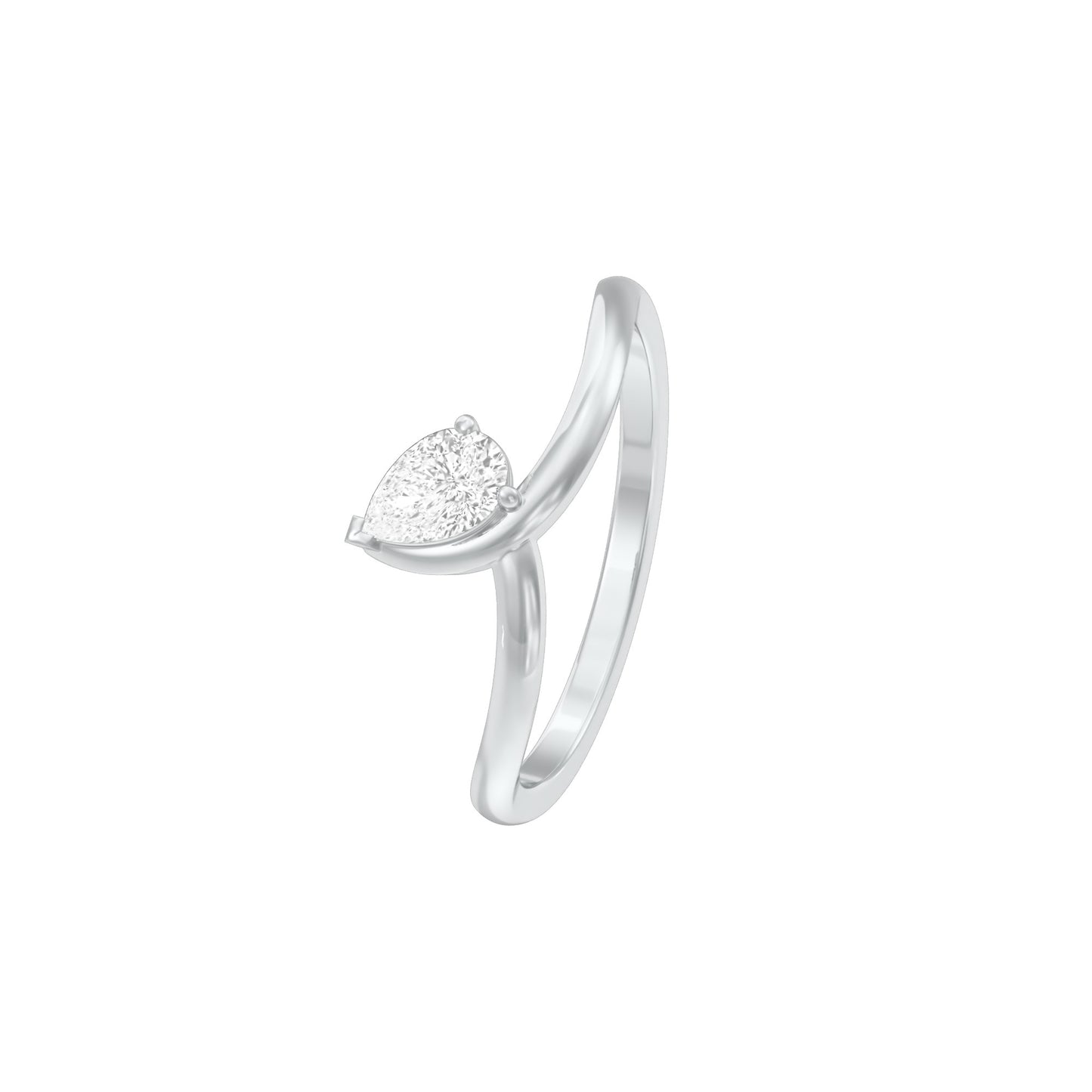 KI-LR02141-PE-025 18 KT / White Gold / 24