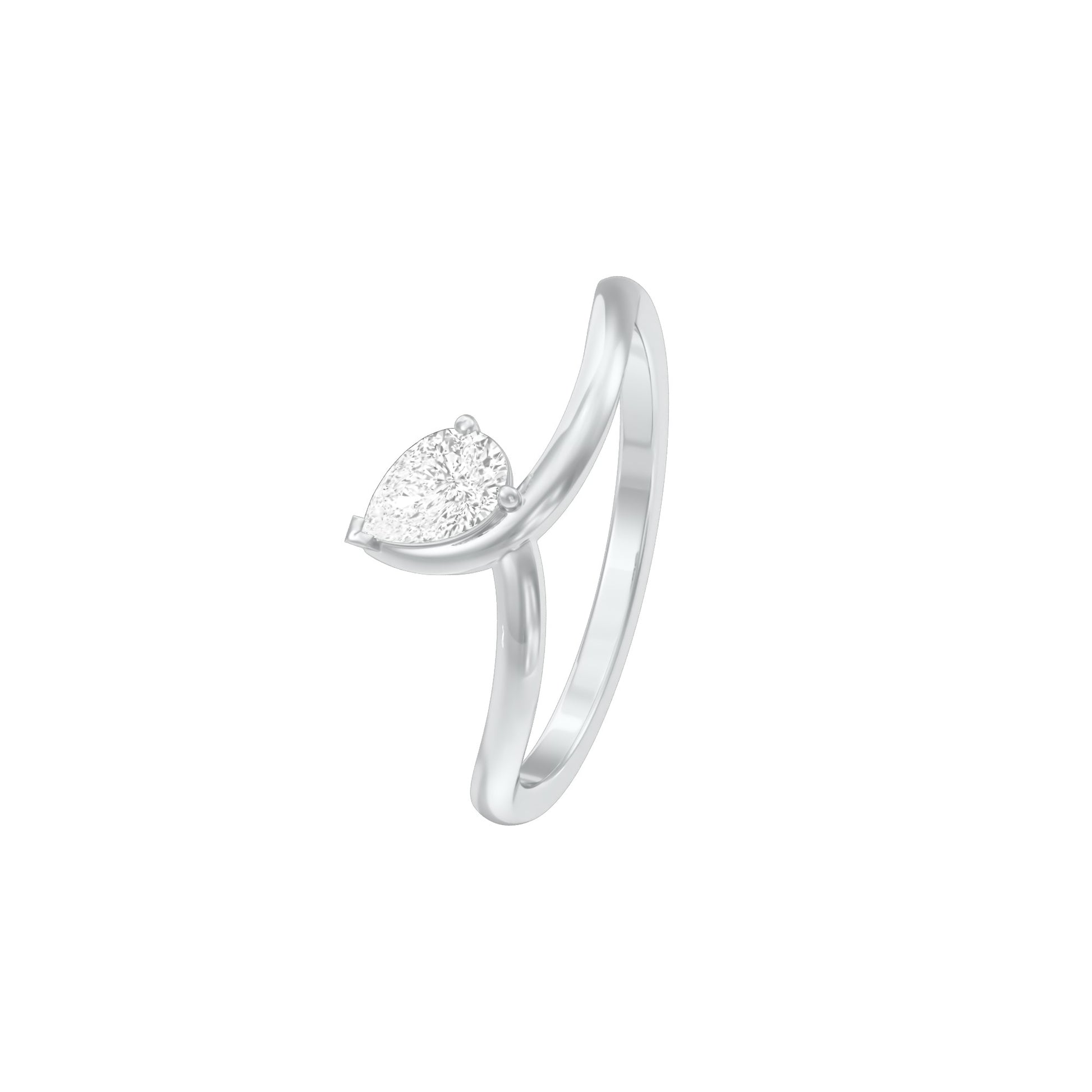 KI-LR02141-PE-025 18 KT / White Gold / 24