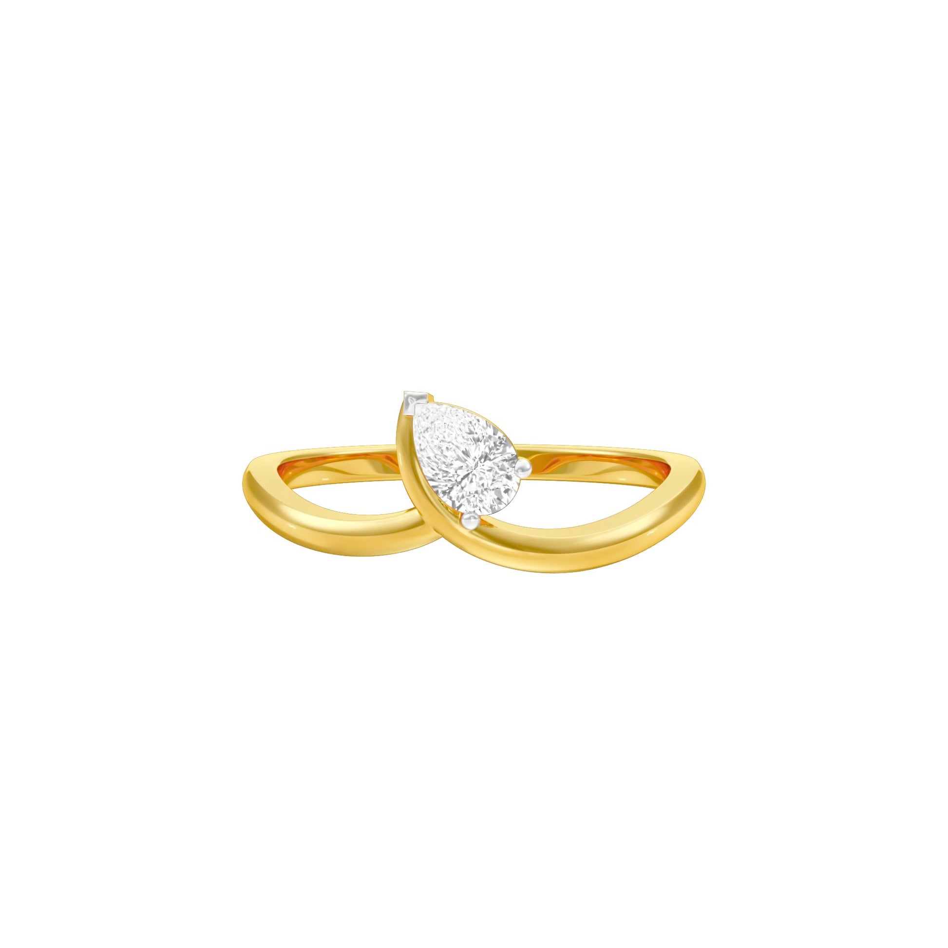 KI-LR02141-PE-025 18 KT / Yellow Gold / 24
