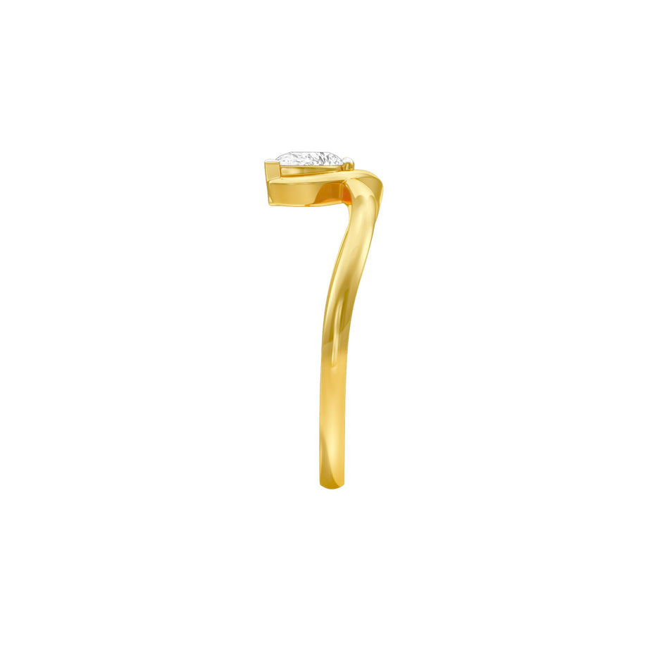 KI-LR02141-PE-025 18 KT / Yellow Gold / 24