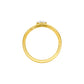 KI-LR02141-PE-025 18 KT / Yellow Gold / 24