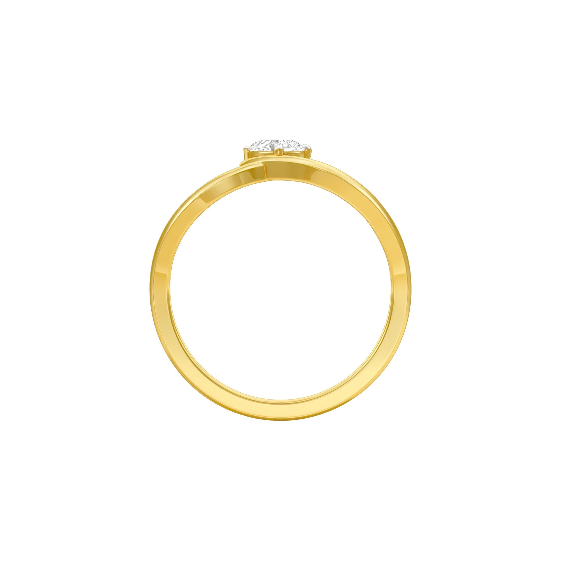 KI-LR02141-PE-025 18 KT / Yellow Gold / 24
