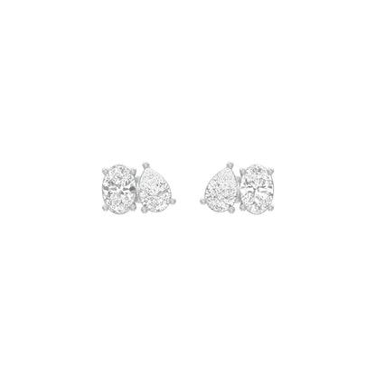KI-PD00017-E 18 KT / White Gold