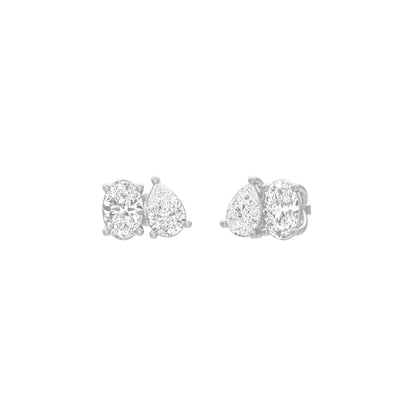 KI-PD00017-E 18 KT / White Gold