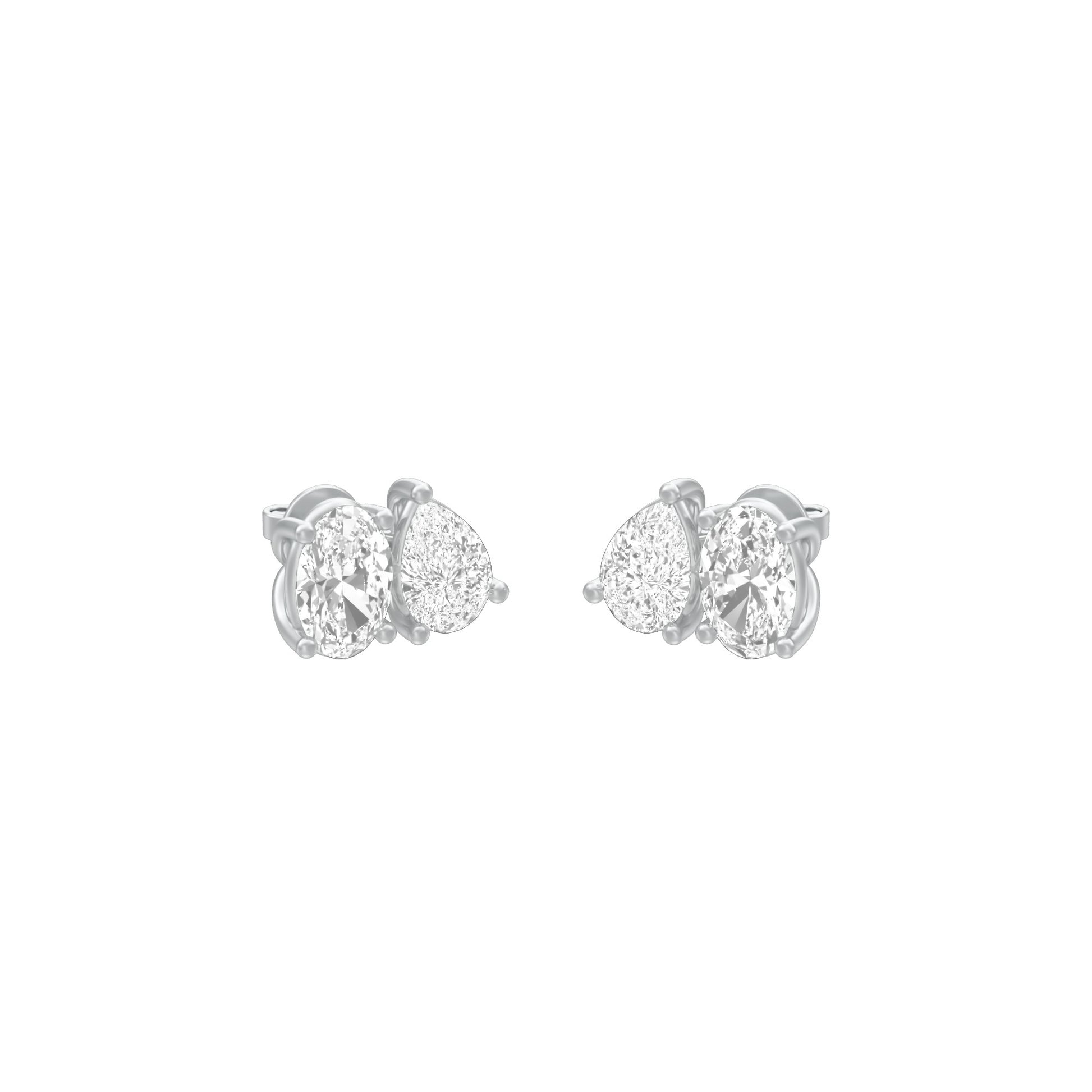 KI-PD00017-E 18 KT / White Gold
