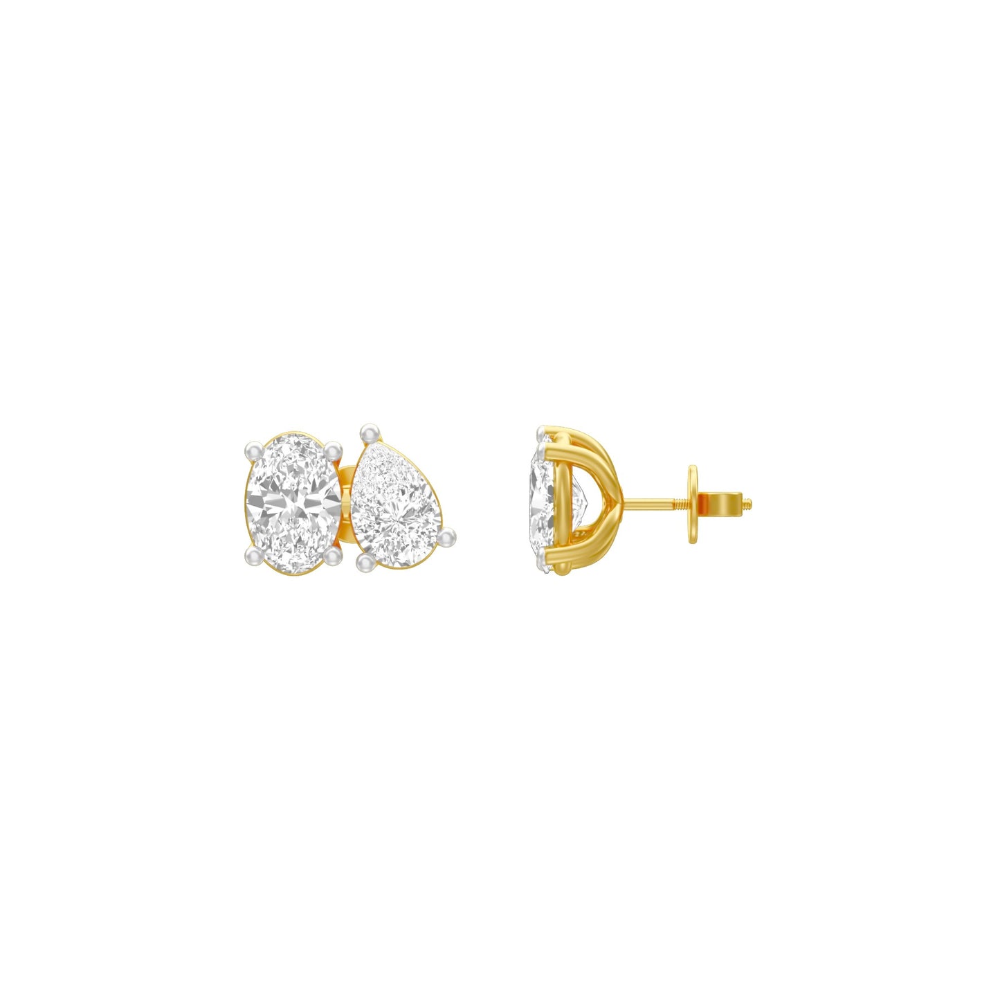 KI-PD00017-E 18 KT / Yellow Gold