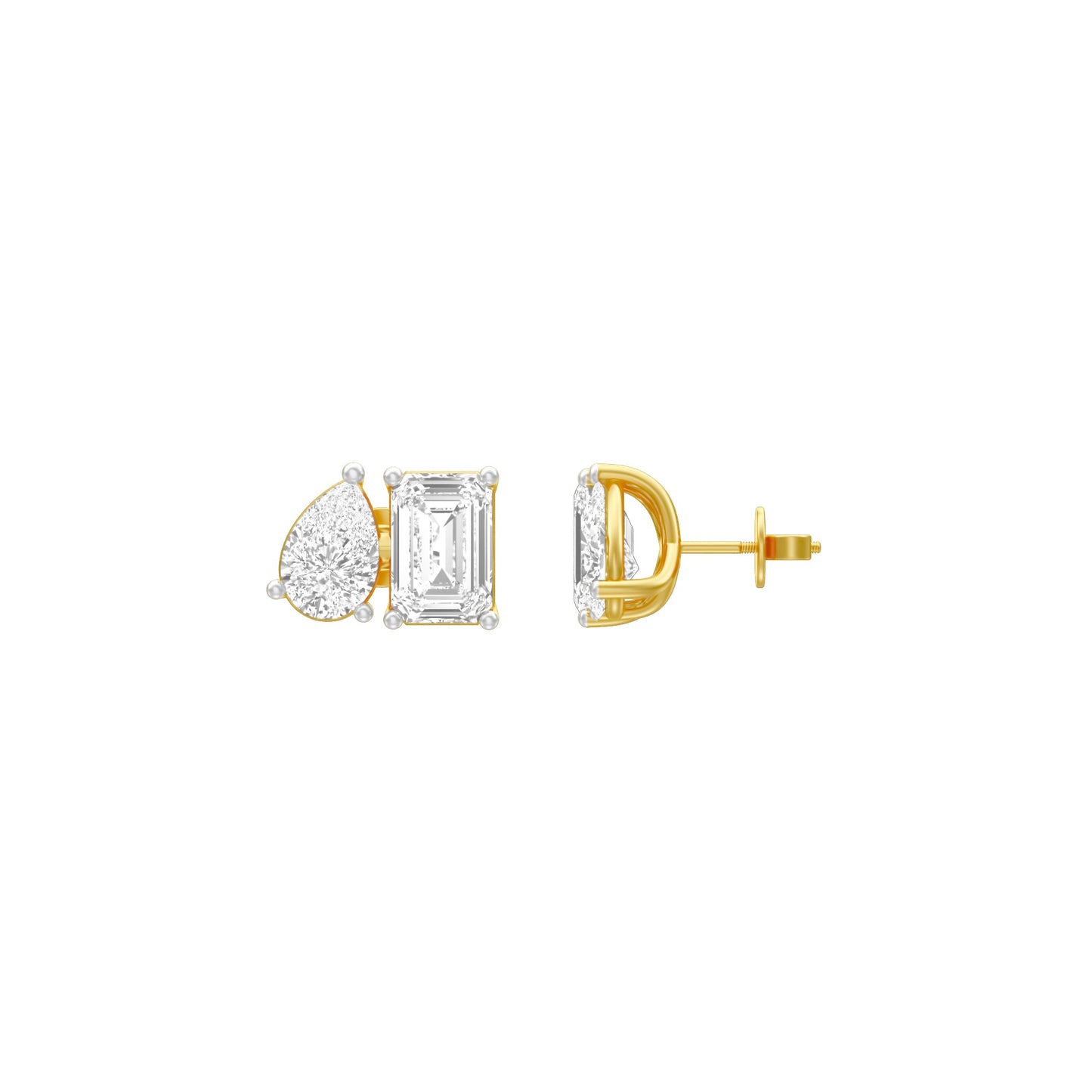KI-PD00018-E 18 KT / Yellow Gold
