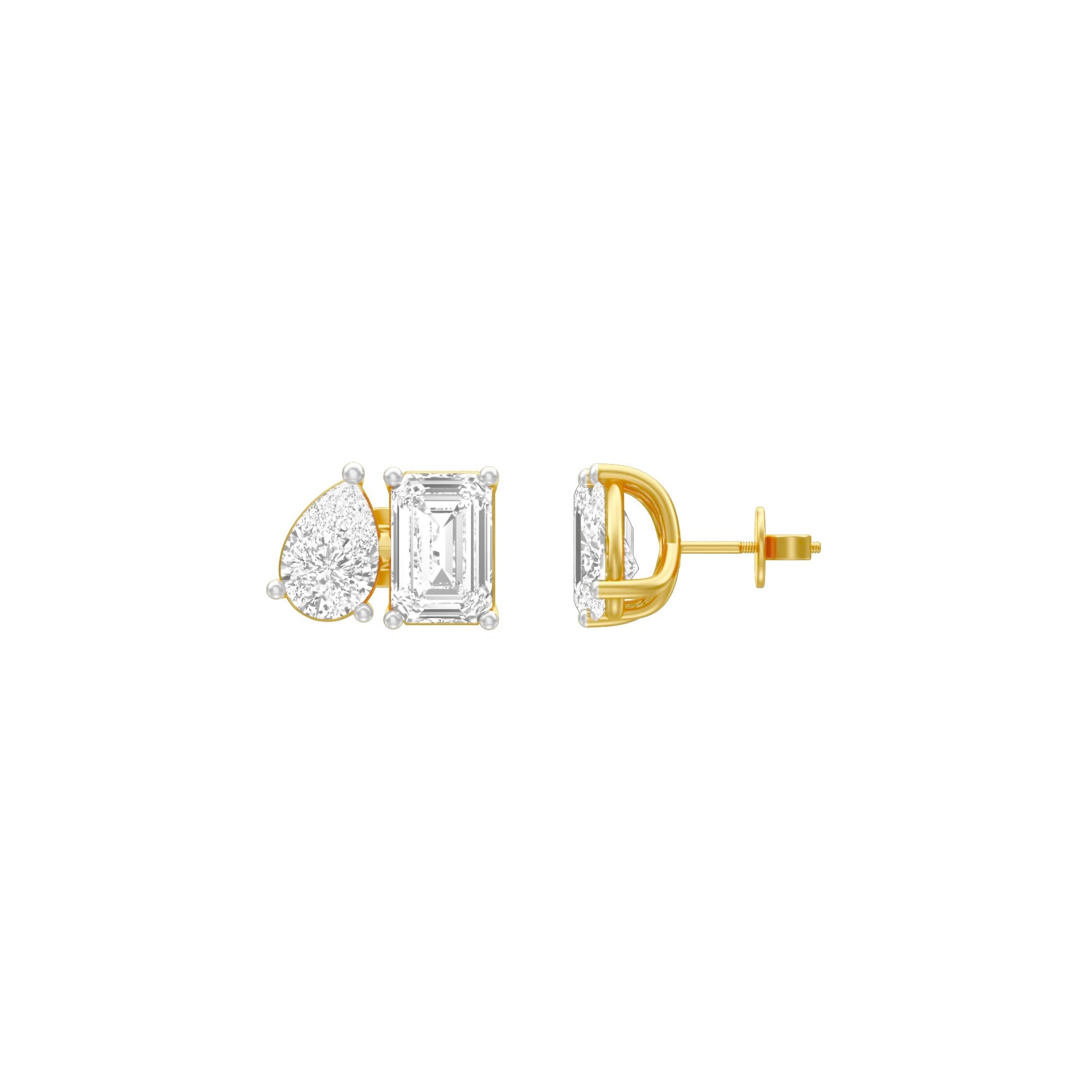 KI-PD00018-E 18 KT / Yellow Gold