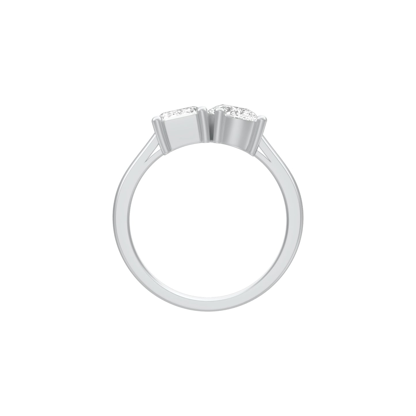 KI-PD00018-R 18 KT / White Gold / 18