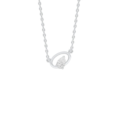 KI-PD00497-PE-025 18 KT / White Gold