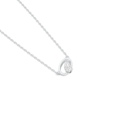 KI-PD00497-PE-025 18 KT / White Gold