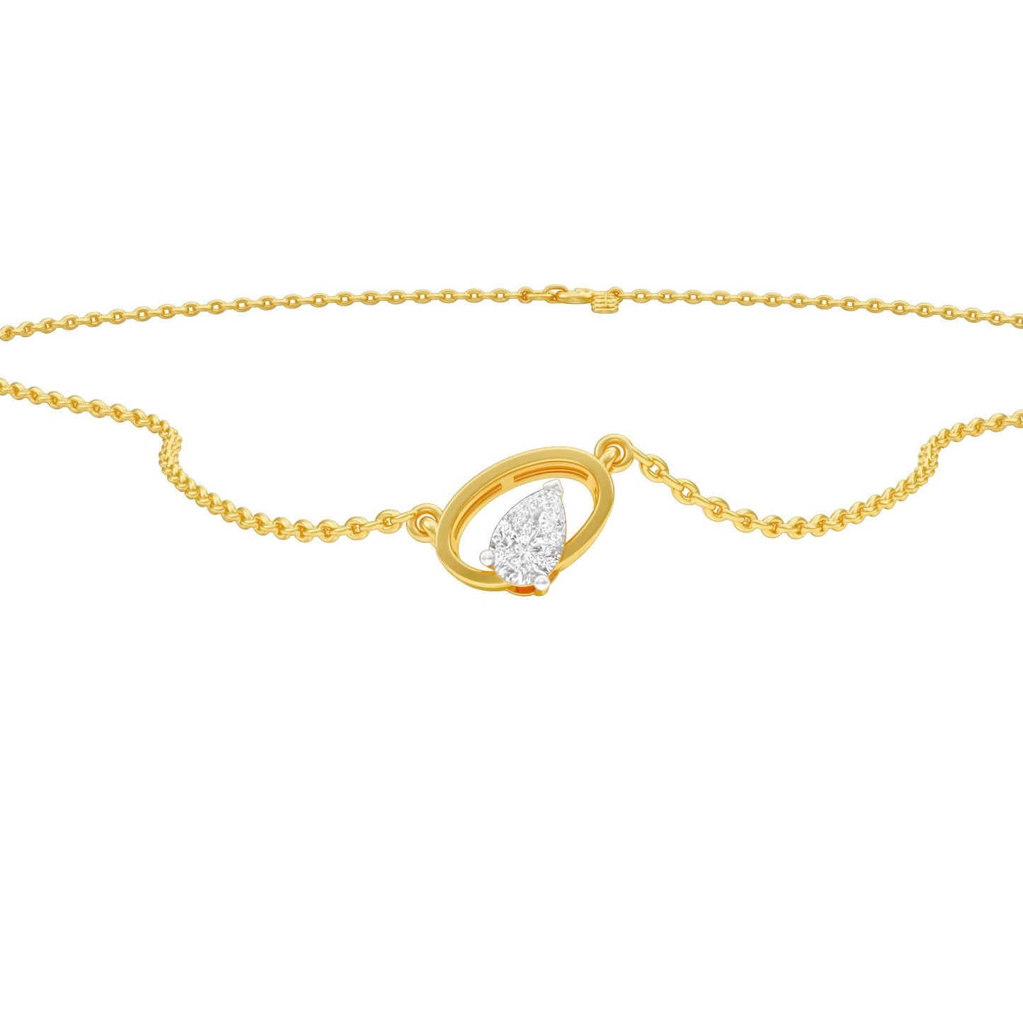 KI-PD00497-PE-025 18 KT / Yellow Gold