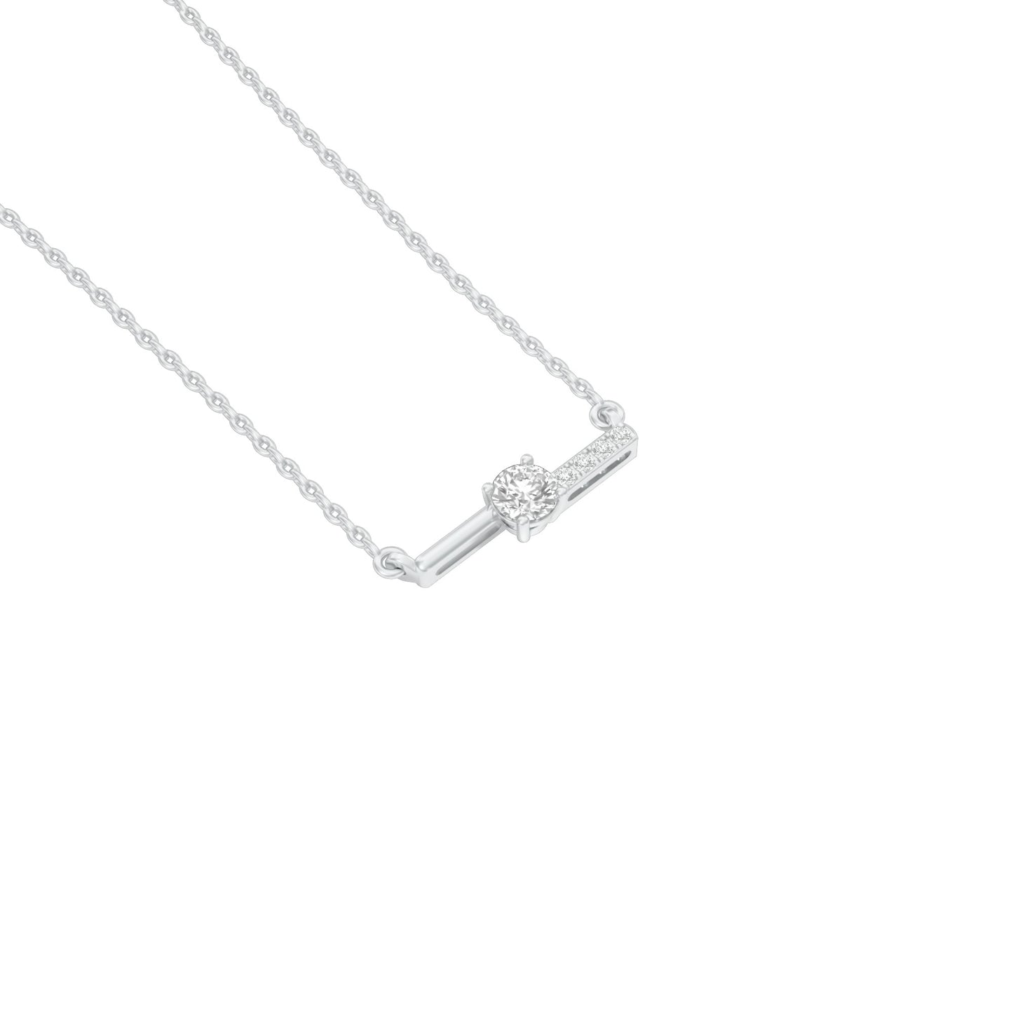 KI-PD00498-RB-025 18 KT / White Gold