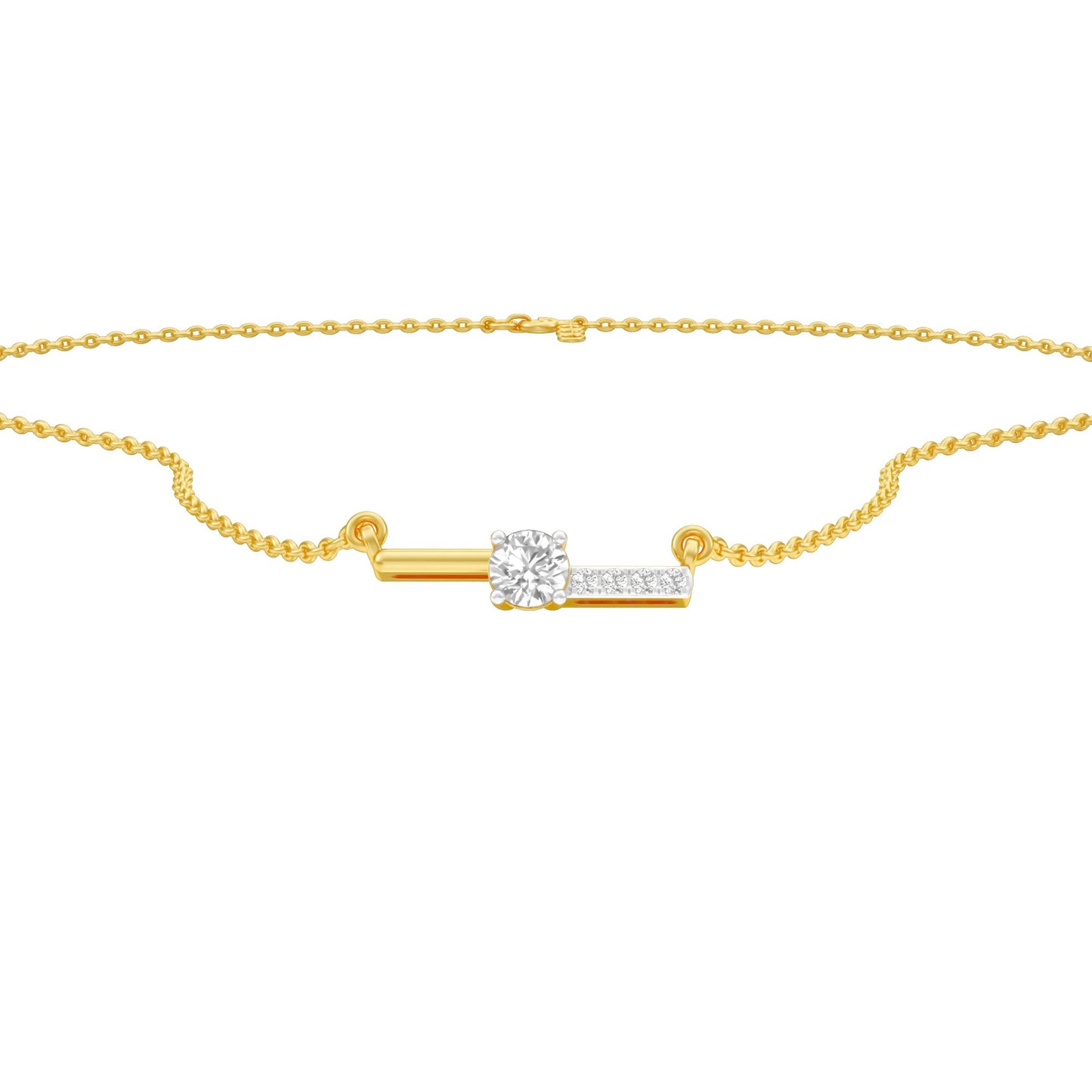 KI-PD00498-RB-025 18 KT / Yellow Gold