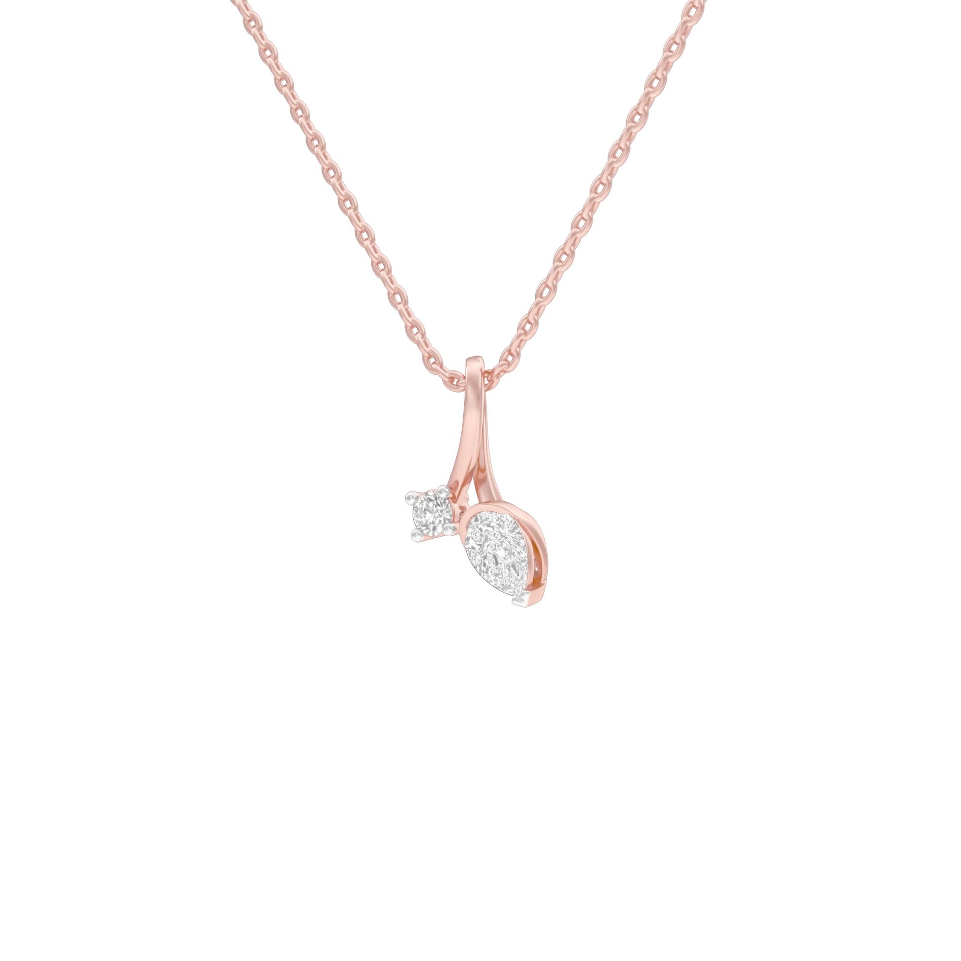 KI-PD00499-PE-025 18 KT / Rose Gold