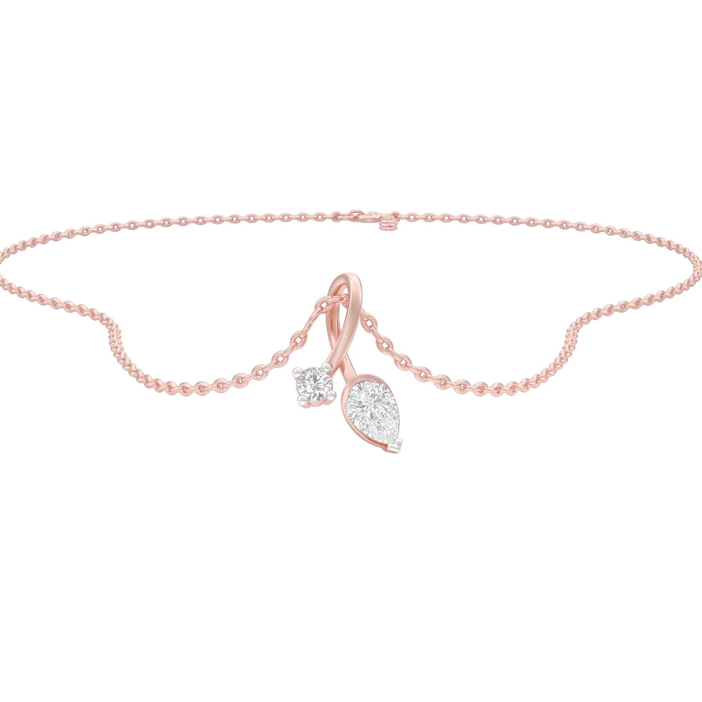 KI-PD00499-PE-025 18 KT / Rose Gold