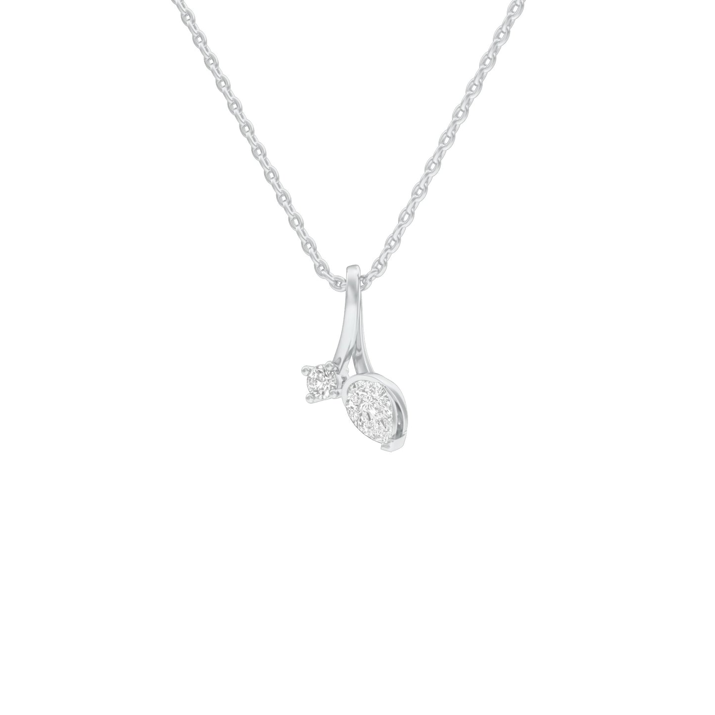 KI-PD00499-PE-025 18 KT / White Gold