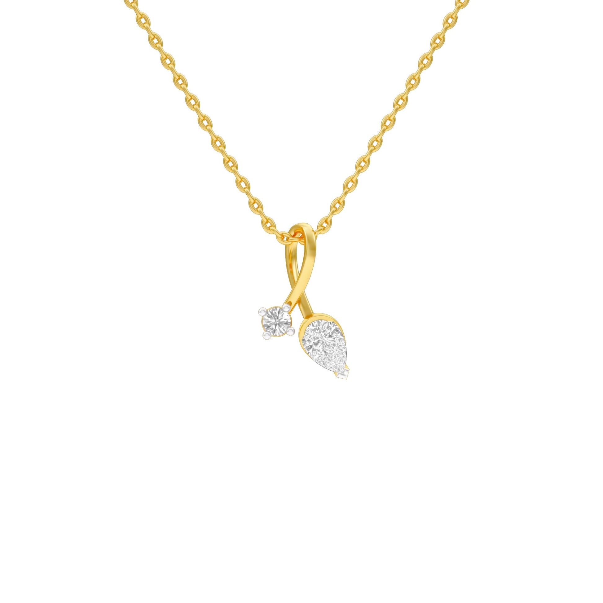 KI-PD00499-PE-025 18 KT / Yellow Gold