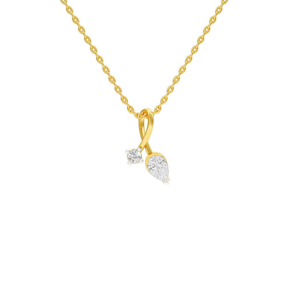 KI-PD00499-PE-025 18 KT / Yellow Gold