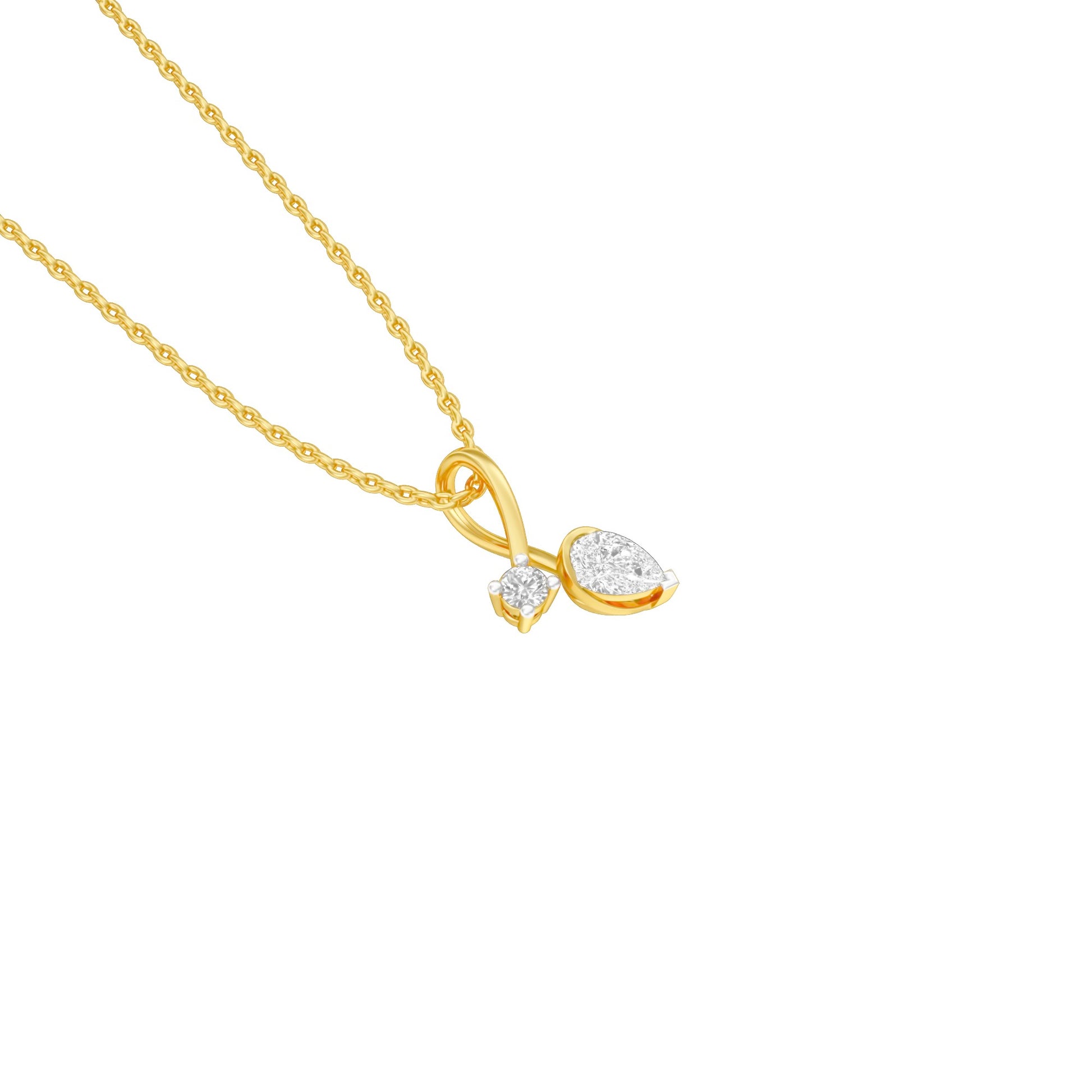 KI-PD00499-PE-025 18 KT / Yellow Gold