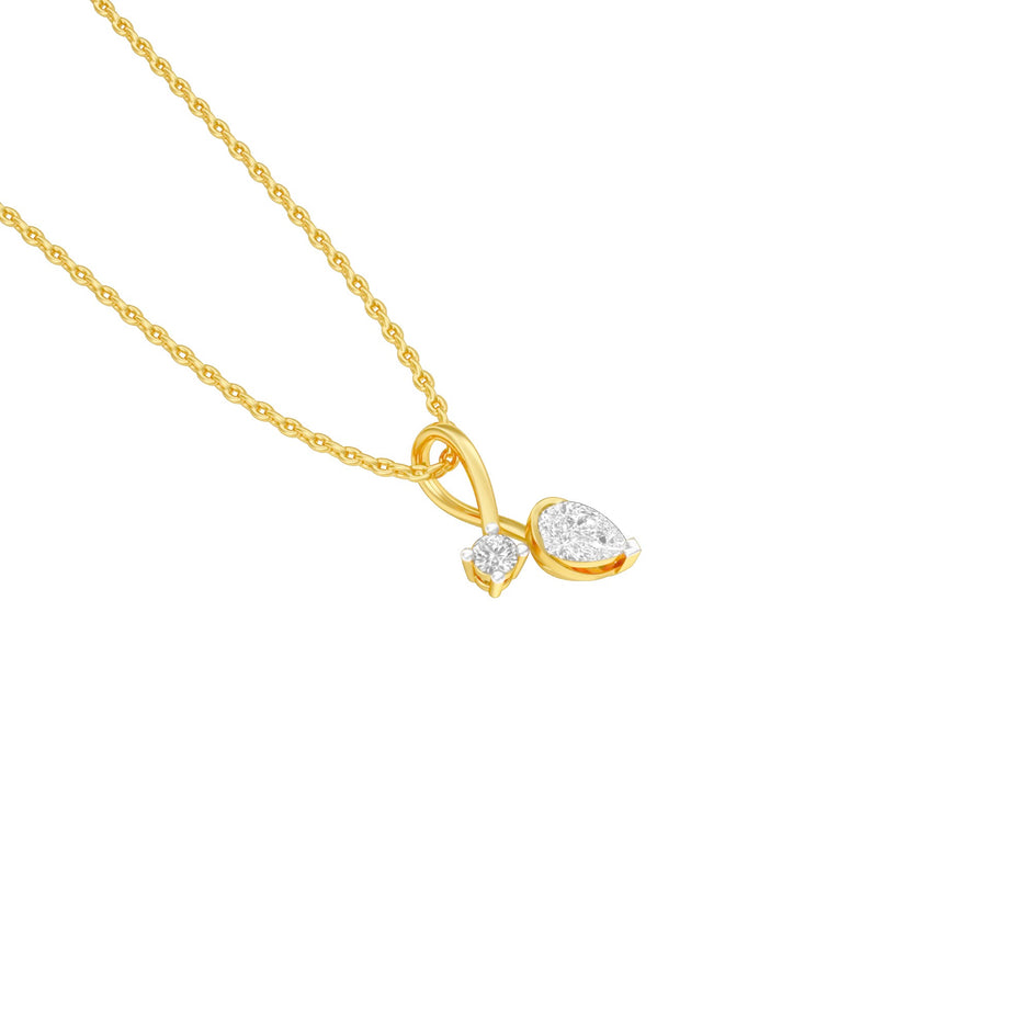 KI-PD00499-PE-025 18 KT / Yellow Gold