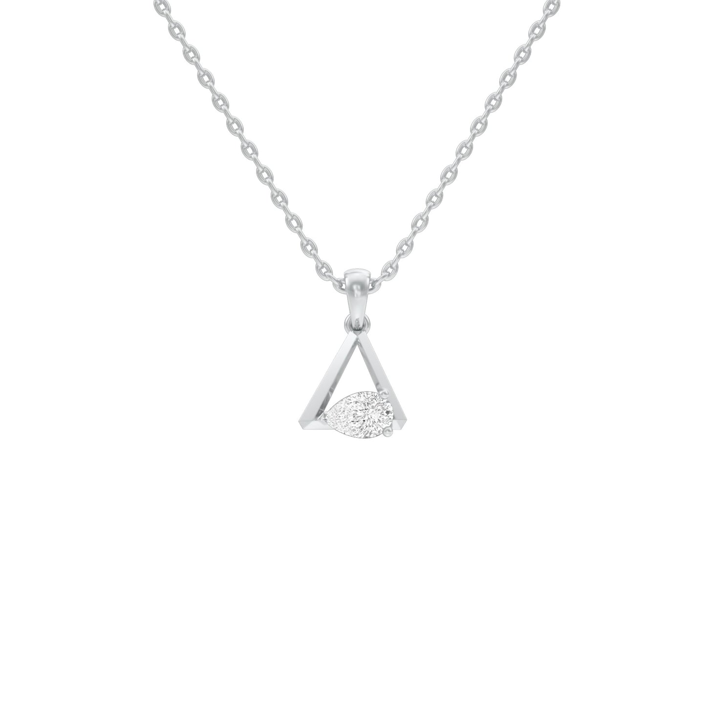 KI-PD00501-PE-025 18 KT / White Gold