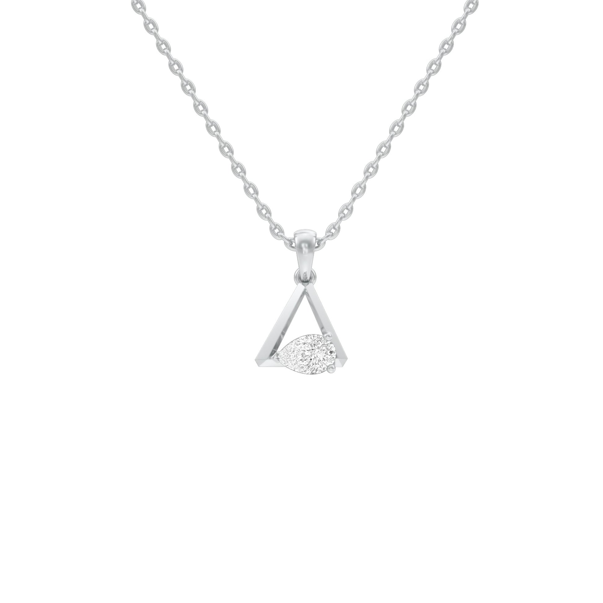 KI-PD00501-PE-025 18 KT / White Gold