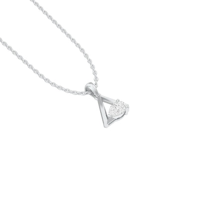 KI-PD00501-PE-025 18 KT / White Gold