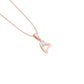 The  Pearlescent Shine Diamond Pendant 18 KT / Rose Gold