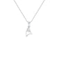 The  Pearlescent Shine Diamond Pendant 18 KT / White Gold