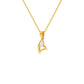 The  Pearlescent Shine Diamond Pendant 18 KT / Yellow Gold