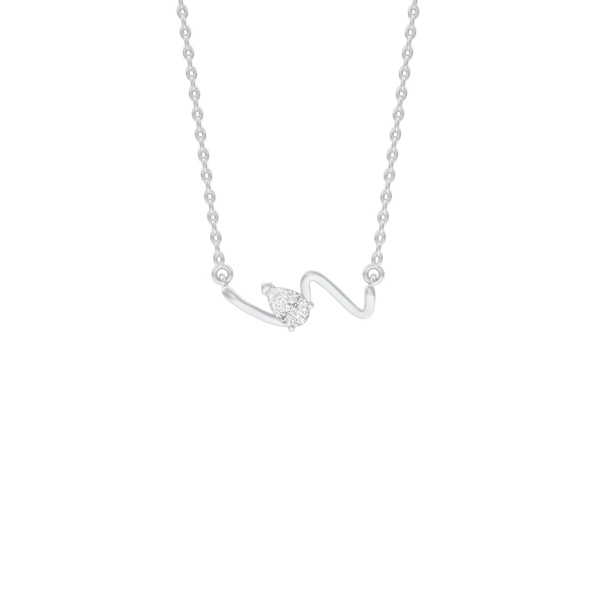 KI-PD00503-PE-025 18 KT / White Gold