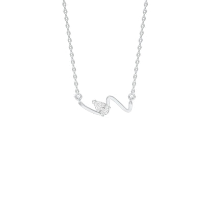 KI-PD00503-PE-025 18 KT / White Gold
