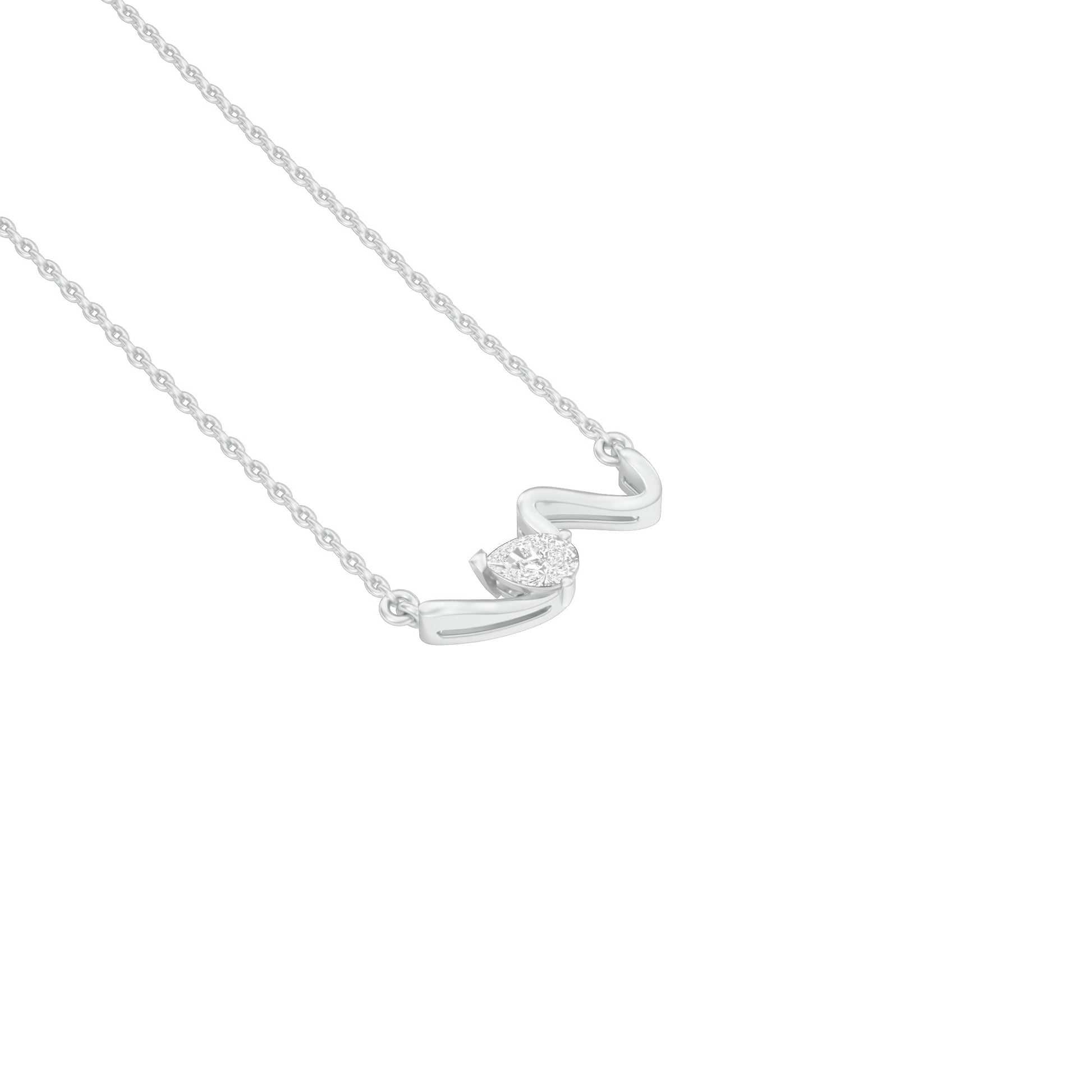 KI-PD00503-PE-025 18 KT / White Gold